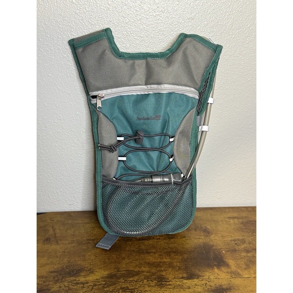 Hydration Bag Interior Liquid Reservoir Avalanche Explorer 34oz Teal & Grey NEW